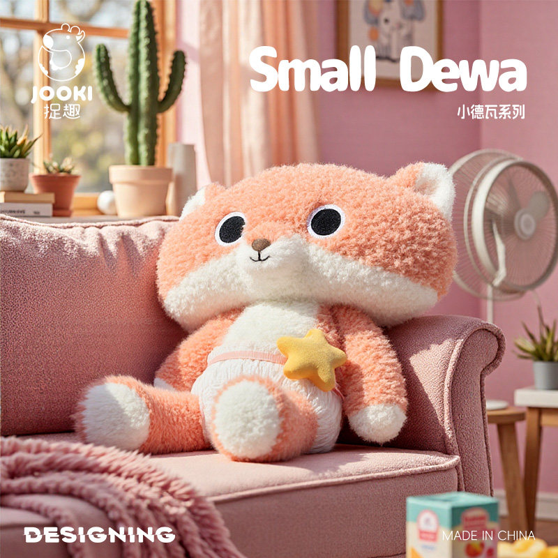捉趣小德瓦狐狸毛绒玩具好兄弟玩偶公仔抱枕陪睡娃娃床上生日礼物,淘宝优惠券,粉丝福利购,淘宝优惠卷