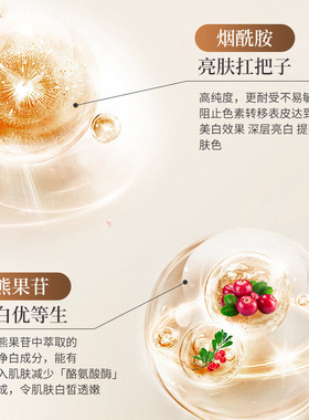 烟酰胺美白身体乳保湿滋润奶香