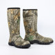 Качественные осенне-зимние легкие мужские резиновые сапоги с камуфляжным принтом