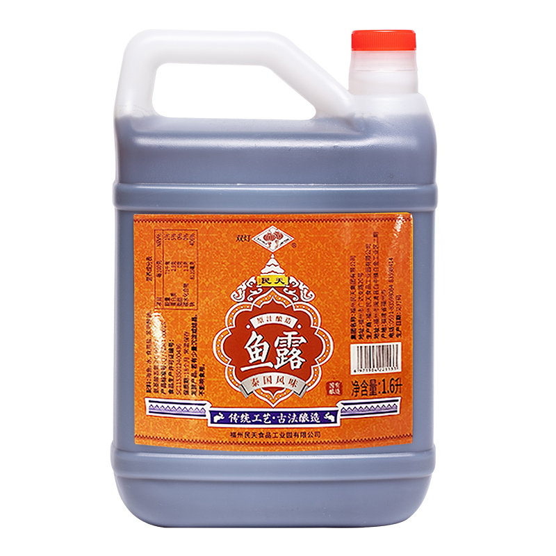 中华老字号民天鱼露1.6L桶装福建福州虾油酿造鱼露调味料家用海鲜 - 图0