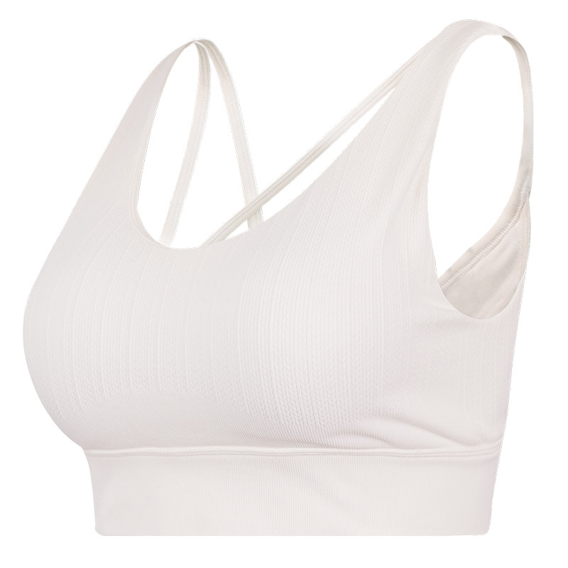 云端贝壳一体杯运动内衣女训练跑步麦穗交叉美背搭扣瑜伽健身背心,淘宝优惠券,粉丝福利购,淘宝优惠卷