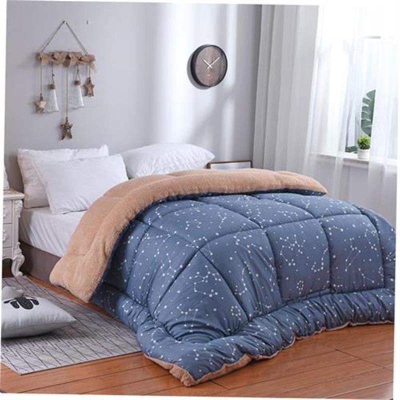 Winter Super Warm Flannel Comforter Duvet Quilt Blanket beds - 图0