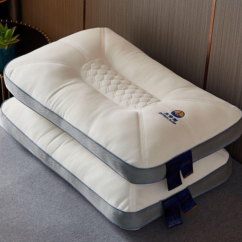 Bamboo Memory Foam Orthopedic Pillow 竹纤维记忆保健护颈枕头 - 图3