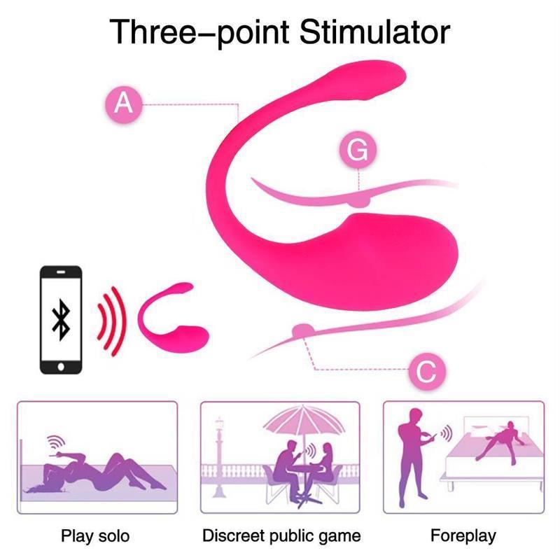 Sex Toys Bluetooth Dildo Vibrator for Women Wireless APP Rem - 图1