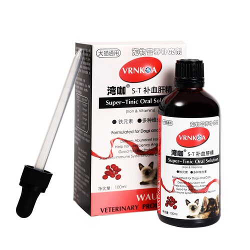 美国湾咖补血肝精100ml - 图0
