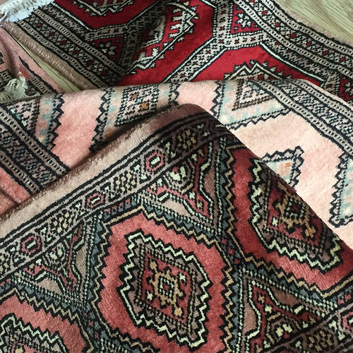 ANGOLINO北欧几何巴基斯坦进口简约民族手工羊毛窄条桌旗装饰桌面 - 图2