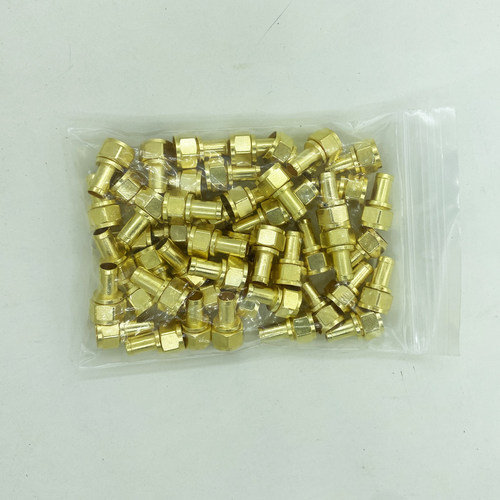 英制F头 75-5同轴线天线接头卫星机顶盒用射频线户户通接线头对接 - 图1