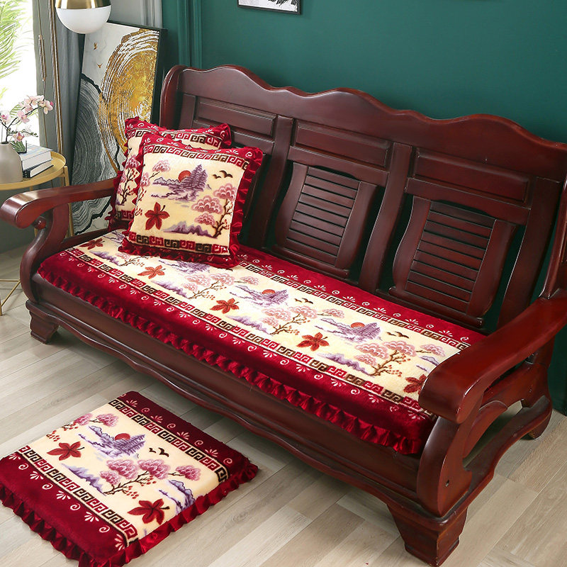 秋冬四季加厚实木质沙发坐垫海绵可拆洗通用红木连体组合套装垫子,淘宝优惠券,粉丝福利购,淘宝优惠卷