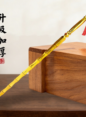 铜打神鞭姜太公法器摆件开业送礼