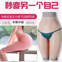 Fake pantypants 50% PANTS PSEUDO-PUSSY ACCESSORIES CD CHANGING DRESS CAN BE INSERTED IN URINATION COS WOMENS DRESS GAGS HIDE DARK DAU