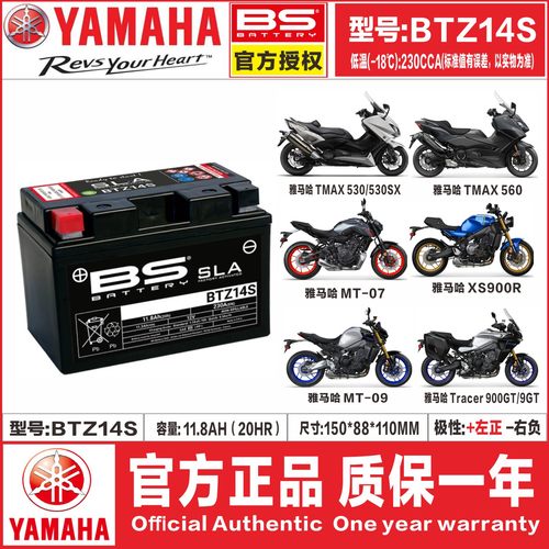 适用雅马哈NMAX155 NVX155 XMAX300 NMAX155 MT03 R3 R25电瓶电池 - 图2