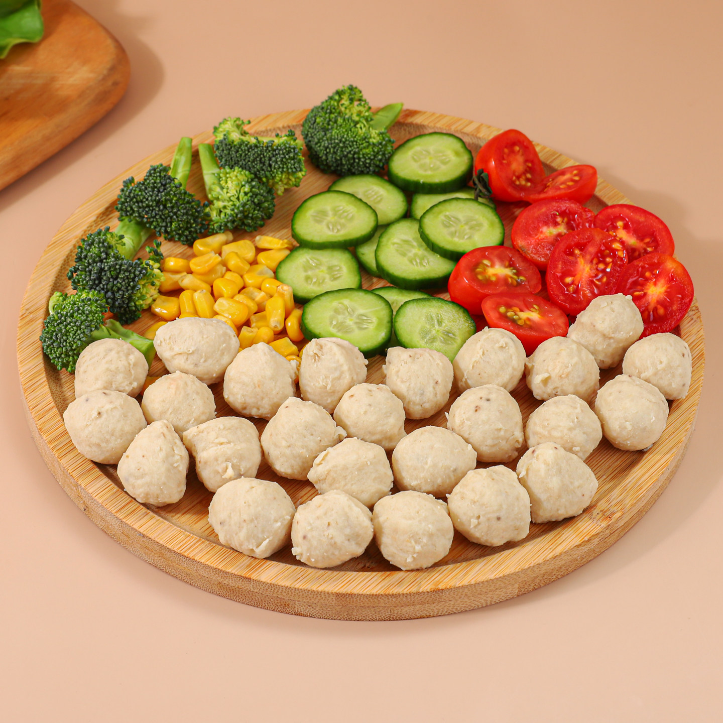 正大食品鸡肉丸速冻鸡肉丸子商用鸡脯丸子火锅食材河南大席白丸子,淘宝优惠券,粉丝福利购,淘宝优惠卷