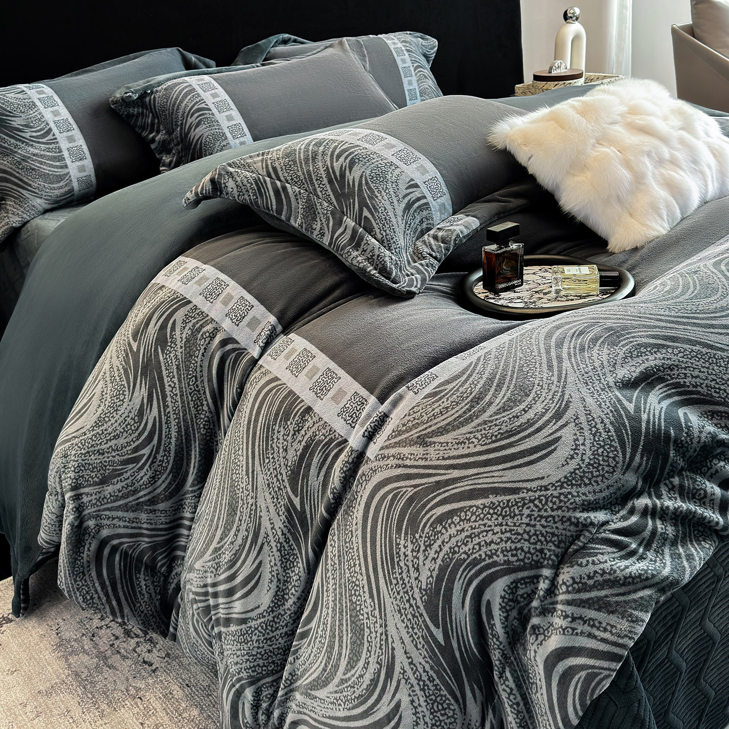 高克重A类母婴级牛奶绒四件套双面绒加厚保暖床单被套冬床上用品,淘宝优惠券,粉丝福利购,淘宝优惠卷