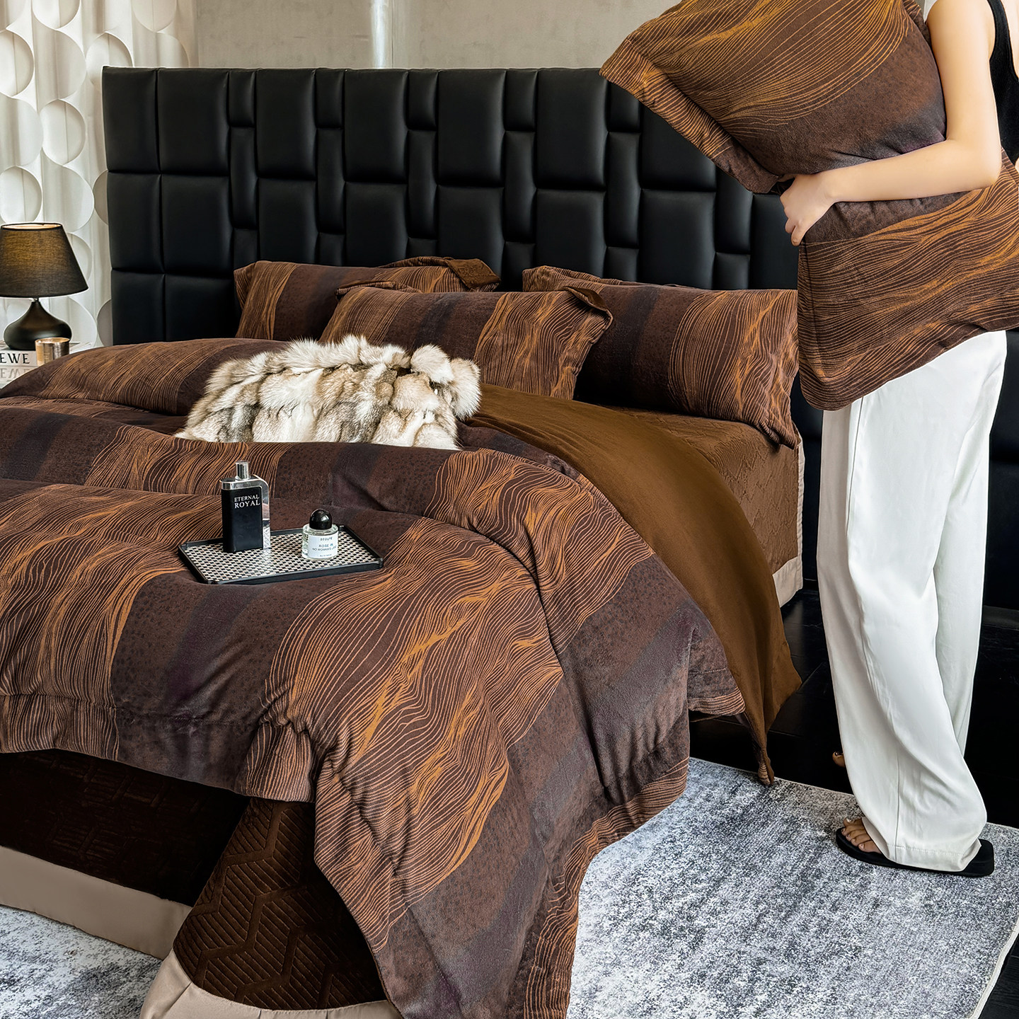 高克重母婴级A类牛奶绒四件套双面绒加厚保暖床单被套冬床上用品,淘宝优惠券,粉丝福利购,淘宝优惠卷