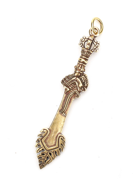 藏传饰品文殊菩萨法器不动尊剑