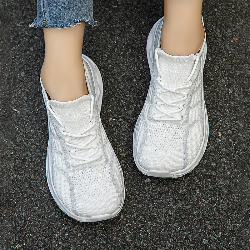 2026春秋新款大码宽脚软底宽楦袜子鞋加肥加大4E休闲运动健步潮鞋,淘宝优惠券,粉丝福利购,淘宝优惠卷