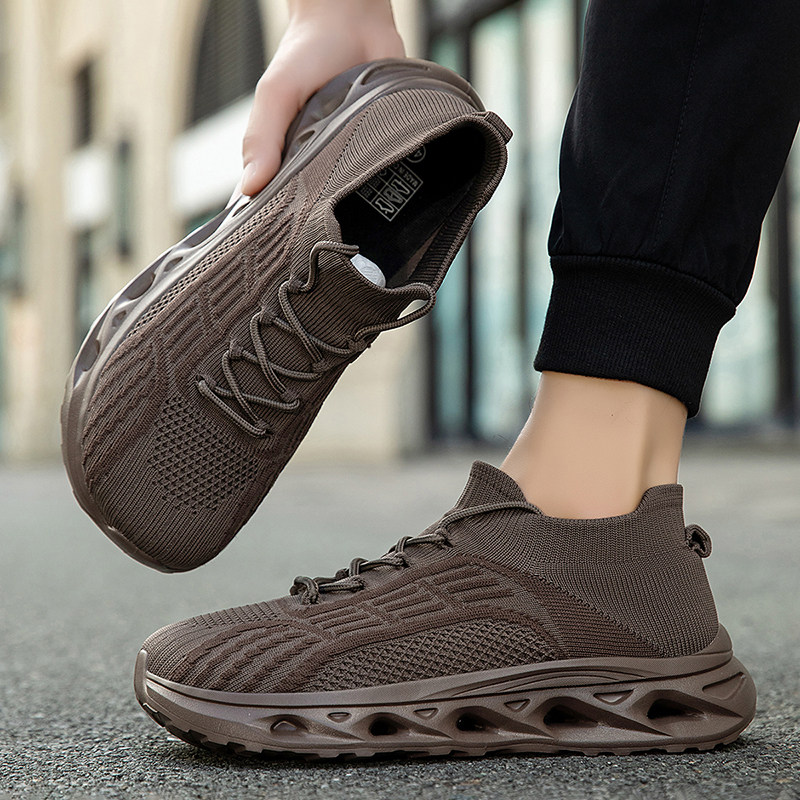 2026春秋新款大码宽脚软底宽楦袜子鞋加肥加大4E休闲运动健步潮鞋,淘宝优惠券,粉丝福利购,淘宝优惠卷