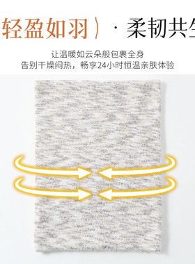 秋冬新款长毛绒脖套女保暖护颈围脖套头围巾双层加厚老人防寒护脖