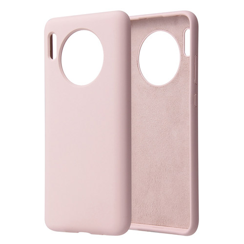 适用华为mate30手机壳30pro液态硅胶mat40rs全包mate50E防摔TAS一AL00简约纯色mate60Pro+保护套30ePro耐脏5G - 图3