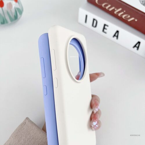 适用华为Nova11手机壳nova15Pro液态硅胶12活力版10保护套nova13简约nova8纯色nova14/7全包11 ultra橙色9Pro - 图2