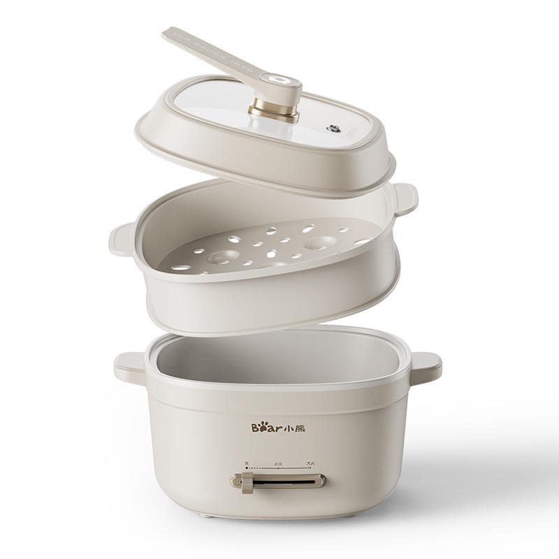 Bear electric cooker DRG-E30U8 student dormitory household noodle cooking multi-functional travel small electric steamer