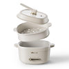 Bear electric cooker DRG-E30U8 student dormitory household noodle cooking multi-functional travel small electric steamer