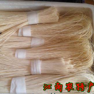 包邮5斤装 农家手工垂面 浙江台州临海土特产传统咸面条 散装食品 - 图3