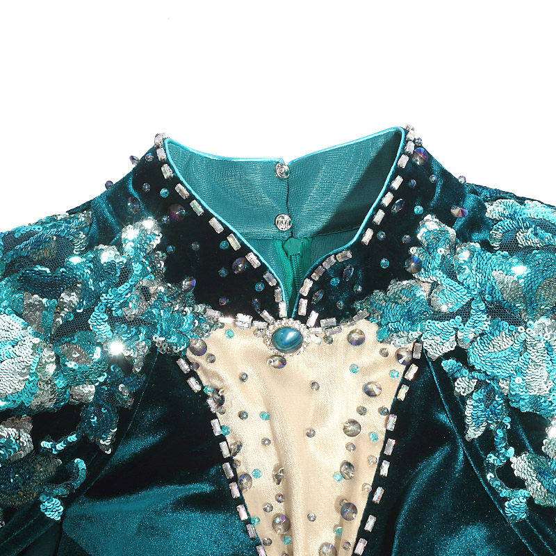 多丽琦宴会走秀表演中国风款连衣裙 多丽琦服饰旗袍