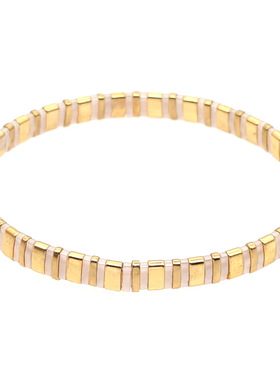 波西米亚风Tila珠多层叠戴手链