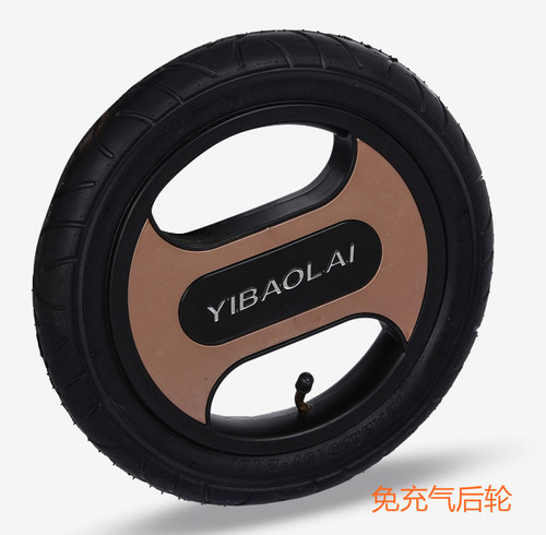 亿宝莱V16爱宝莱750车型高景观推车前轮橡胶后轮原厂配件 - 图1
