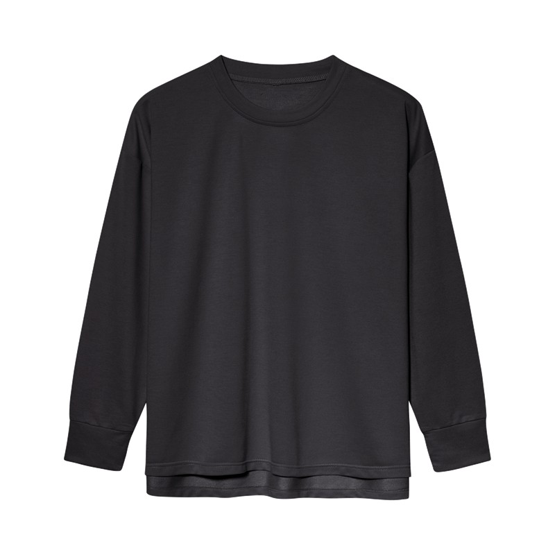 春秋长袖单上衣宽松居家休闲睡衣 丝萝春秋睡衣上装