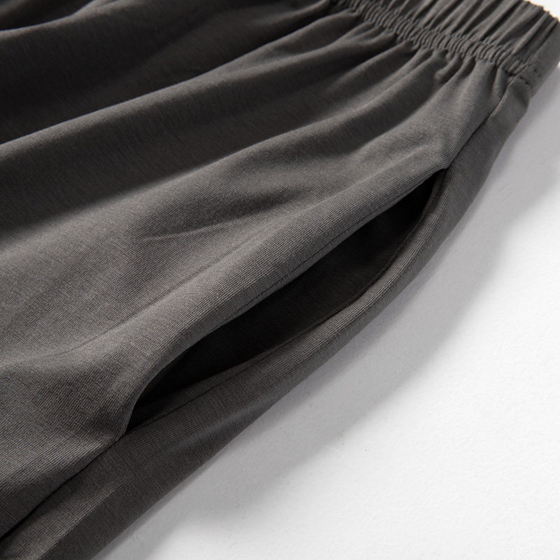 春秋款男士莫代尔冰丝短袖男睡衣 丝萝春秋睡衣/家居服套装