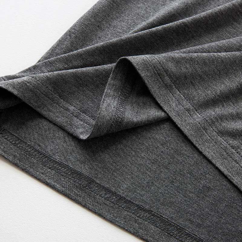 夏季男士冰丝单件居家t恤男款睡衣 丝萝春秋睡衣上装