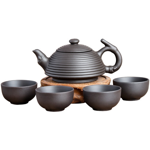 宜兴紫砂壶纯手工茶壶西施壶过滤小泡茶壶陶瓷茶具茶壶套装送4杯 - 图3