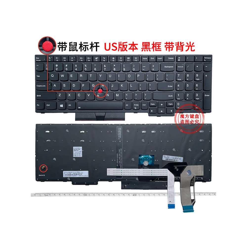 全新联想 P52 E580 L580 E585 T590 E590 E595 键盘T580S P53 P72 - 图0