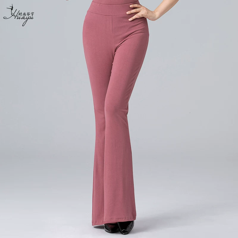 Modern flared trousers for training, new collection