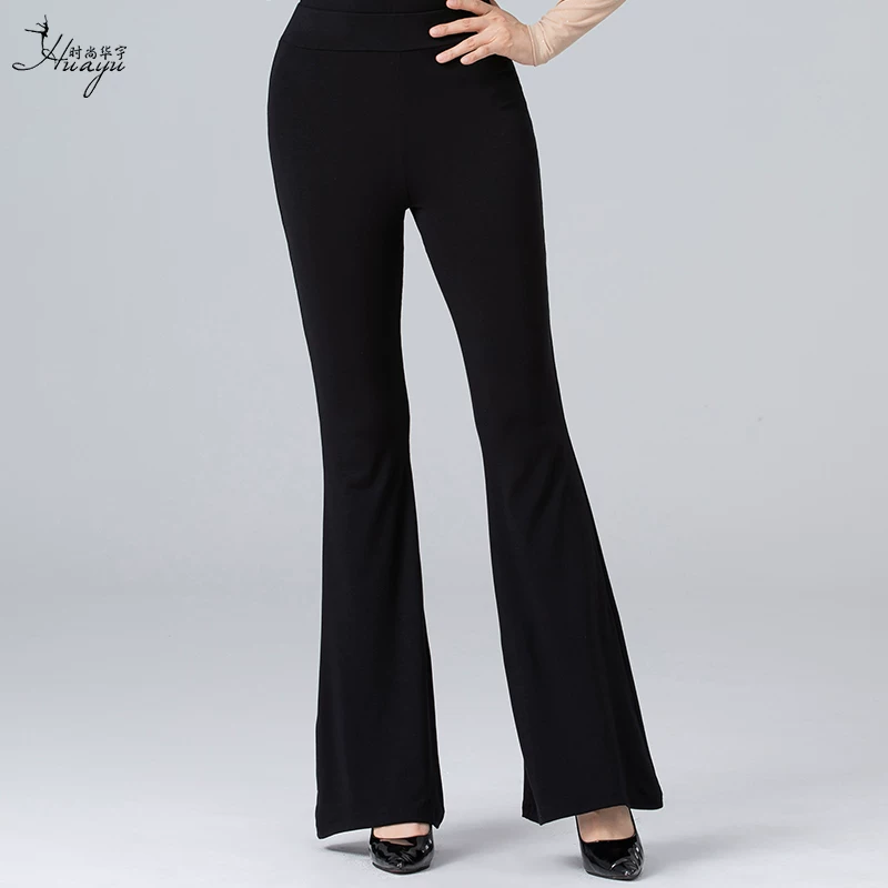 Modern flared trousers for training, new collection