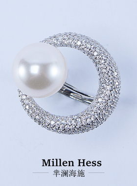 星月神话戒指女小众设计轻奢高级感食指时尚个性不掉色个性指环