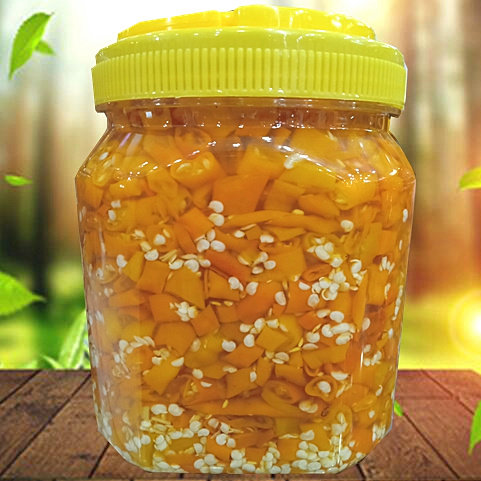 剁辣椒 衡东三樟黄贡椒湖南辣椒剁椒鱼头调料下饭菜辣椒酱包邮 - 图2