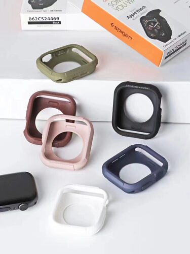 适用apple watch7磁吸保护壳苹果iwatch手表保护套S7表带表壳45mm - 图1