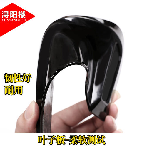 汽车通用个性鲨鱼腮仿真出风口改装叶子板侧标引擎盖叶子板装饰贴 - 图2