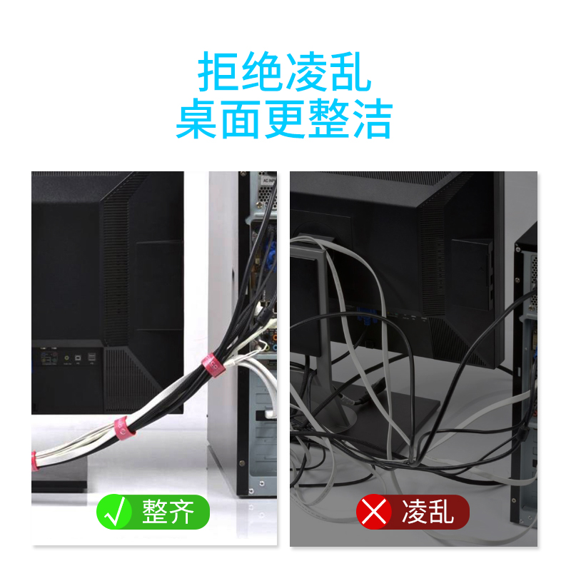 Orico奥睿科 背对背魔术贴扎带捆绑线束线绑带线缆理线带自粘扎带 - 图3