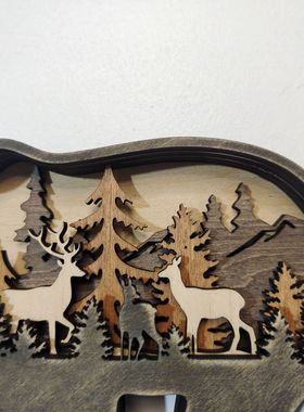 20新款圣诞节木质工艺品