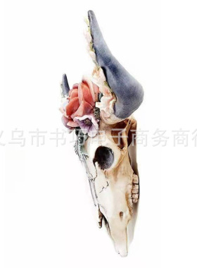 跨境新品多肉牛头家居装