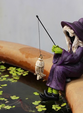 跨境新款万圣节鬼节钓鱼