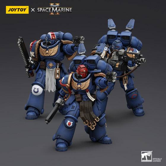Spot JOYTOY Dark Source Warhammer 40K Ultramarine Adjutant Titus Gadriel Cheerron model play