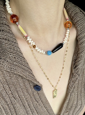 lyumin通用原创ins项链