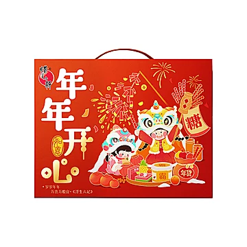 【新日期】蜡笔小新年年开心年货礼盒2.07kg[25元优惠券]-寻折猪