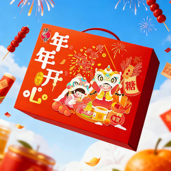 蜡笔小新.年货零食礼盒2070g