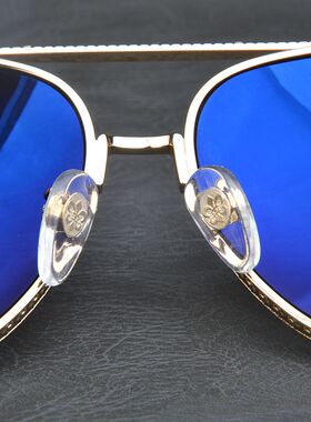 飞行员个性大脸双梁复古黑镜遮阳